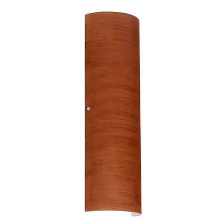 Besa Lighting Torre 22 Wall Sconce, Cherry, Satin Nickel Cap Finish, 2x100W Incandescent 8194CH-SN